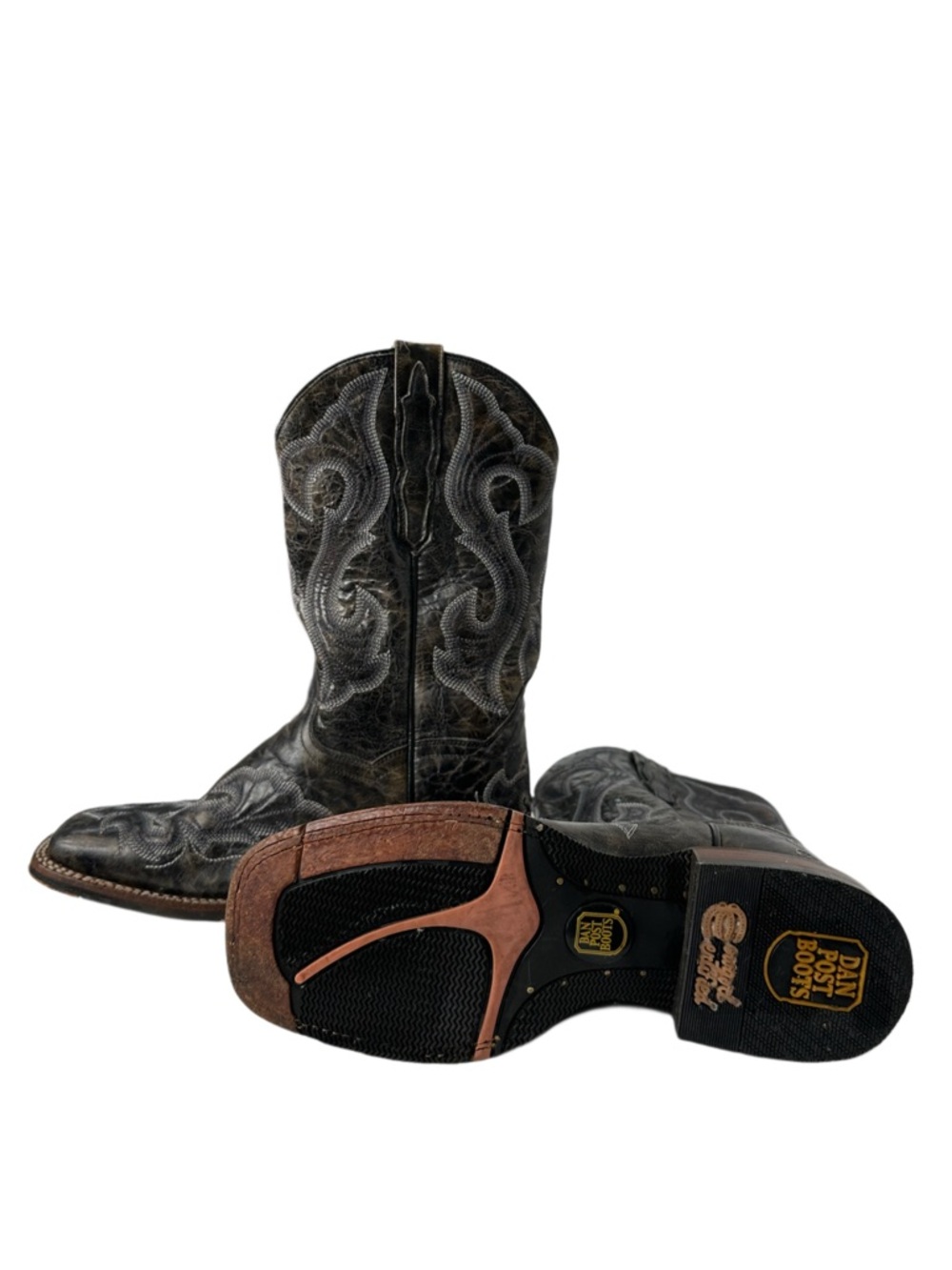 Dan Post Genuine Leather Cowgirl Boots - Picture 5 of 7